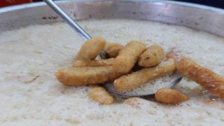 Cağ kebabı ve kadayıf dolması yeme yarışması Başkentlilerin ilgi odağı oldu