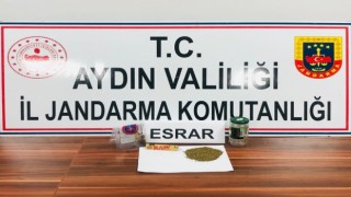 Cam kavanoz içinde uyuşturucu ele geçirildi