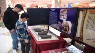 Çanakkale savaş malzemeleri sergisi yoğun ilgi görüyor