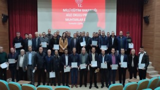 Çanda muhtarlara eğitim