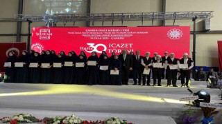 Çankırıda 30 hafız icazet aldı