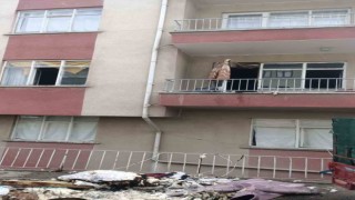 Çankırıda korkutan ev yangını
