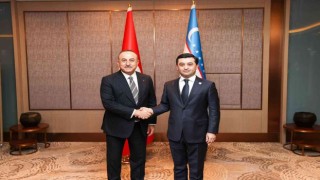 Çavuşoğlu, Özbekistan Dışişleri Bakan Vekili Saidov ile görüştü