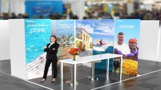 Çeşme, Hollandadaki turizm fuarında tanıtıldı
