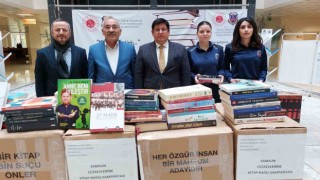 Cezaevine 2 bin kitap bağışı