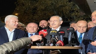 CHP Genel Başkanı Kılıçdaroğlu, hastaneye kaldırılan İYİ Parti Genel Başkanı Meral Akşeneri ziyaret etti