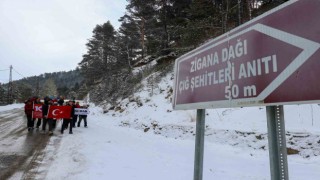 Çığ faciasında ölenler Zigana Dağında anıldı