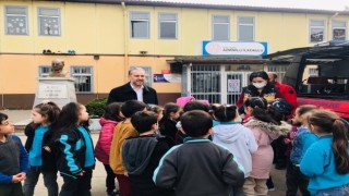 Çocuklardan Yasin Yılmaza sevgi seli