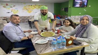 Coğrafi işaretli ürün ‘künarla hazırlanan ‘tahinli pide damak çatlatıyor