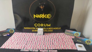 Çorum polisinden 3 ayrı uyuşturucu operasyonu