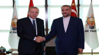 Cumhurbaşkanı Erdoğan, İran Dışişleri Bakanı Hüseyin Emir Abdullahiyanı kabul etti.