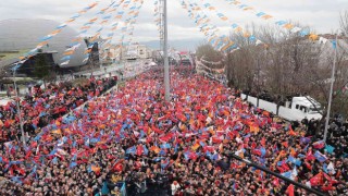 Cumhurbaşkanı Erdoğanın mitingi için yollara düzenleme