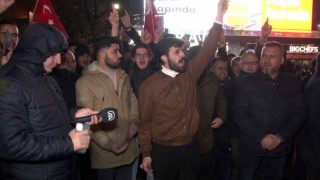 Danimarkada Kuran-ı Kerim yakılması Şişlide protesto edildi