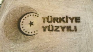 Denizlide 81 bin fidanla Türkiye Yüzyılı logosu işlendi