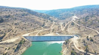 Dereyurt Göletinde sular yükselmeye başladı