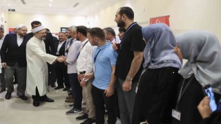 Diyanet İşleri Başkanı Erbaş, umre ziyareti için Mekkede bulunan vatandaşlarla buluştu