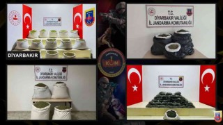 Diyarbakırda 510 kilo uyuşturucu ele geçirildi