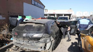 Diyarbakırda çevre kirliliğine yol açan hurda araçlar çekildi