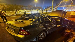 Diyarbakırda feci kaza:1 şehit, 5 yaralı