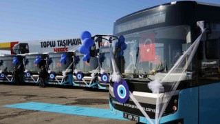 Diyarbakırda şehir içi toplu ulaşıma 11 yeni otobüs eklendi