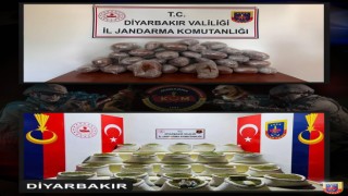 Diyarbakırda terörün finans kaynağına darbe: 631 kilo esrar ele geçirildi