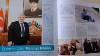 Doğunun Parlayan Yıldızı Erzincan İdarecinin Sesi Dergisinde