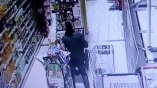 Domuz eti çalan Almanya vatandaşı sahte plakadan yakayı ele verdi
