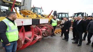 Düzcede kar yağışına hazır