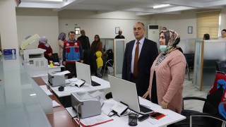 Düziçi Kaymakamı Turgay İlhan’dan SYDV’na ziyaret