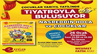 Efelerden çocuklara sanat dolu yarı yıl hediyesi