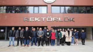 Elazığda lise öğrencileri FÜyü gezdi