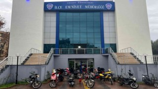 Emniyetten çalıntı motosiklet operasyonu