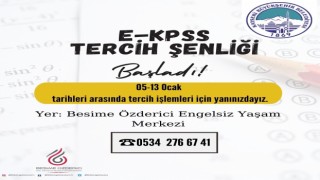 Engel tanımayan Büyükşehirden E-KPSS tercih şenliği