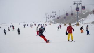 Erciyes otelleri sömestire dolu girdi