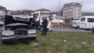 Ereğlide trafik kazası: 1 yaralı