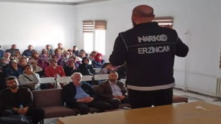Erzincanda 2022 yılı içerisinde 49 bin 511 kişiye uyuşturucu bağımlılığı anlatıldı