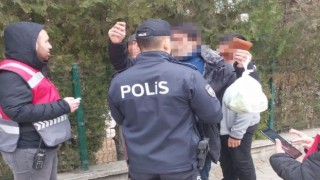 Erzincanda okul önlerinde denetimler sürüyor
