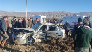 Erzincanda trafik kazası: 1 ölü