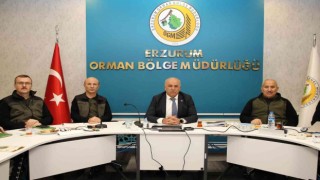 Erzurum Orman Bölge Müdürlüğü 2022 yılı faaliyetleri ile 2023 yılı program ve hedefleri değerlendirildi