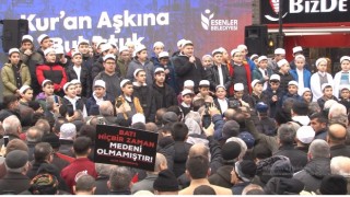 Esenlerde Kuran-ı Kerime saldırıda bulunan Palu ve Wagensvelda protesto edildi