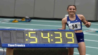 Eskişehirli genç sporcudan 400 metrede iki günde 2 rekor
