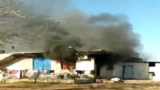 Evi yanan aileye şefkat eli uzandı