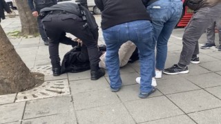 Fatihte taciz şüphelisi polis ekiplerince yakalandı
