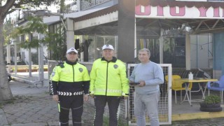 Fethiyede trafik ekipleri drone destekli denetim yaptı