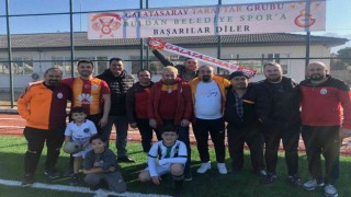 Galatasaray taraftarları özel çocukları ağırladı