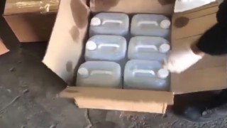 Gaziantepte 300 litre etil alkol ele geçirildi