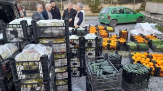 Gazipaşadan İdlibe insani yardım malzemesi gönderildi