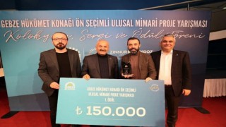 Gebzenin yeni hükümet konağını belirleyecek projede ödüller sahiplerini buldu