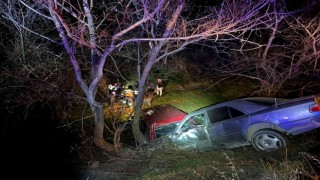 Gedizde trafik kazası: 1 yaralı