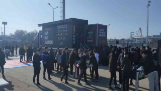 Gençlik ve Spor Bakanlığının tırı Gölbaşında gençlerle buluştu